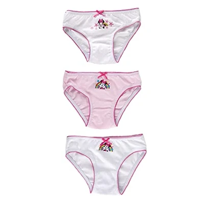 Immagine di Ellepi Mutande Bambina Minnie Slip Intimo Mutandine Disney Bimba 2 3 4 5 6 7 8 9 10 11 Anni Ragazza Cotone Ragazze Morbido Elastico Colori Bambini Regalo Compleanno Abbigliamento (8 Anni, Minnie)