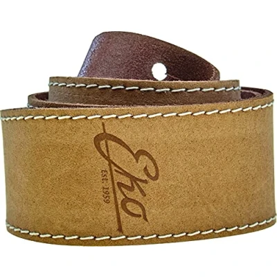 Immagine di Eko GUITARS GBU STRAP Tracolla in Pelle,Comfort e Resistenza, Regolabile Adatta per Chitarre Elettriche Acustiche, Design Elegante Duraturo, Colore Marrone