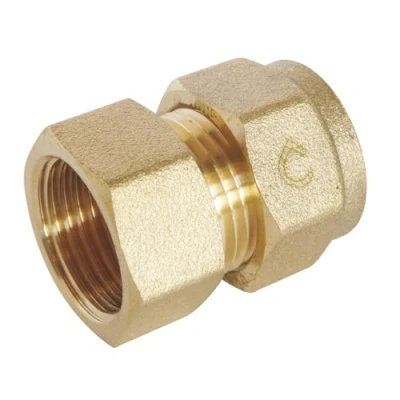 Immagine di SOMATHERM FOR YOU Raccordo diritto (vite) per PEX Ø12 pipe Femmina 12/17 (3/8 &#039;&#039;)