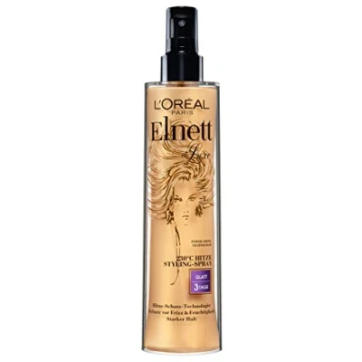 Immagine di L&#039;Oréal Paris, Spray protezione calore Elnett de Luxe Glatt, anti crespo e umidità, 170 ml x 2