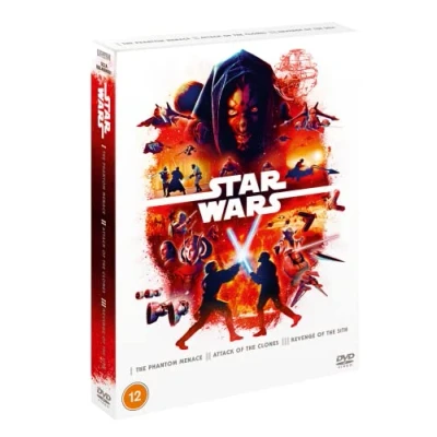 Immagine di Star Wars Prequel Trilogy Box Set DVD (Episodes 1 3) [2022]