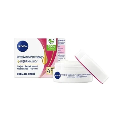 Immagine di NIVEA, Crema viso, Notte Antirughe+ Rassodante 45+ 50ml (50 ml, notte)