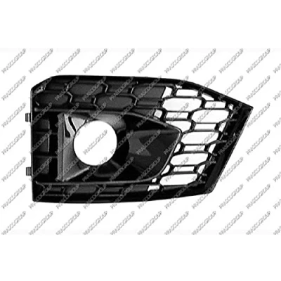 Immagine di PRASCO AD6252134 Griglia Paraurti con foro/fori per fendinebbia anteriore Sx lucente AUDI: A5 B9 Coupe (F53) RS5 2.9 quattro 2017