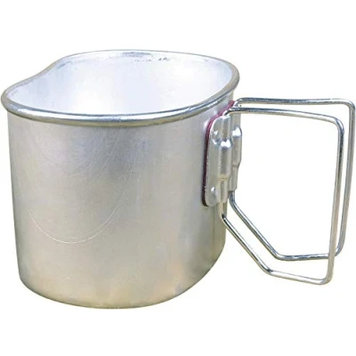 Immagine di Cao Camping Gavetta in Alluminio Militare, 70 cl