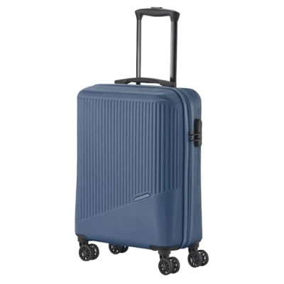 Immagine di travelite Bagaglio a Mano 4 Ruote Piccolo, Gamma Bagagli Bali Trolley Rigido in ABS Conforme Allo Standard IATA per i di Bordo, 55 cm, 34 L