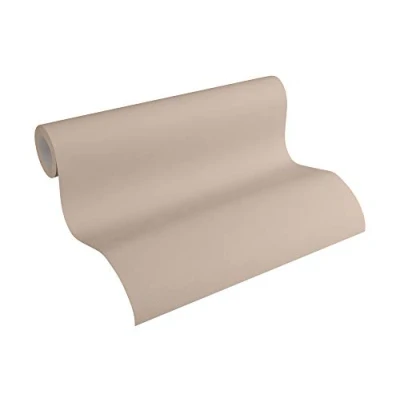 Immagine di A.S. Création Carta da parati in tessuto non tessuto, 10,05 m x 53 cm, colore beige e marrone, prodotto Germania 309167 3091 67