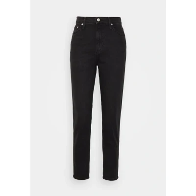 Immagine di Calvin Klein Jeans MOM Tapered Fit, Donna, Taglia: 24, Denim black