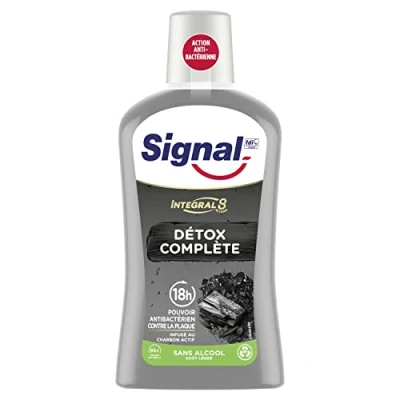 Immagine di Signal Integral 8 Nature Elements Détosse completo, infuso a carbone attivo, sportello sbiancante, 500 ml
