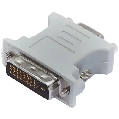 Immagine di conecto CC20103 Adattatore monitor analogico per DVI D maschio VGA femmina (24+1 polo maschio/15 poli), grigio