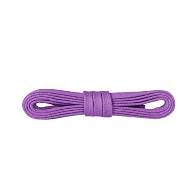 Immagine di Kaps Lacci Cerati Per Scarpe Piatte, 100% Cotone di Alta Qualitá, Colorati, 5 mm 0,19 pollici larghezza, Made in Europe (120 cm 47 pollice 6 8 paia occhielli / 92 Viola)