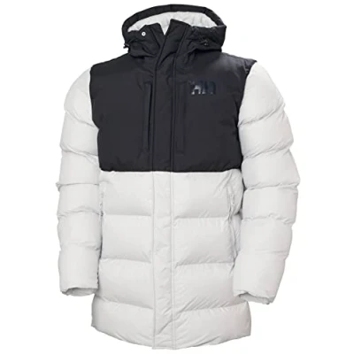 Immagine di Helly Hansen Active Puffy LONG Giacca invernale, Uomo, Taglia: Small, Nimbus cloud