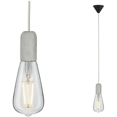 Immagine di Paulmann Jano 50388 Lampada a sospensione LED (monocolore) E27 Grigio, Nero