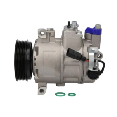 Immagine di THERMOTEC KTT090118 Compressore Aria Condizionata 6SEU14C 12 PAG 46 R 134a con anello tenuta AUDI: A4 B6 Avant, A6 C6 B7 Avant