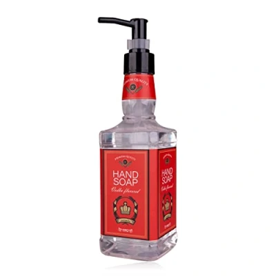 Immagine di accentra sapone per le mani VODKA FLAVOR in bottiglia effetto di vodka, 480 ml, dispenser pompa, liquido, profumo ricaricabile