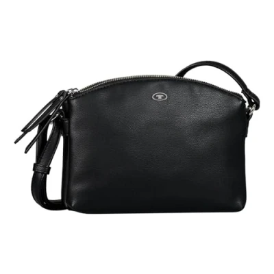 Immagine di TOM TAILOR Roma, Borsa a tracolla Donna, Nero (Black), 25x7,5x17