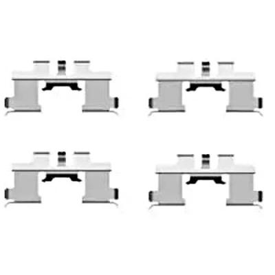 Immagine di DELPHI LX0444 Kit accessori, Pastiglia freno DAIHATSU: Copen I