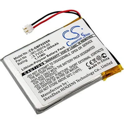 Immagine di TECHTEK batterie compatibile con [Garmin] Forerunner 920XT sostituisce 361 00078 00 FBA