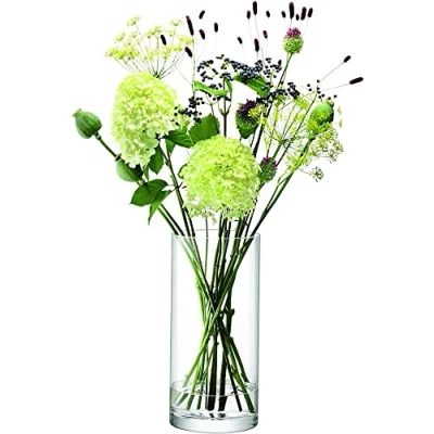 Immagine di LSA CO22 Column, Vaso/portacandele, 36 x 17 cm (altezza diametro), Trasparente