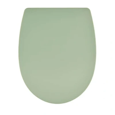 Immagine di Wirquin 20724244 Sedile WC in termoplastica a forma di U, colore: verde salvia