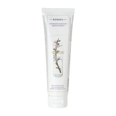 Immagine di Korres Maschera per capelli nutriente (Aroma Semi di lino, mandorla) 125 ml.