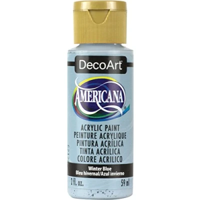 Immagine di DecoArt Americana Colore Acrilico Multiuso, 59 ml, Inverno Blu