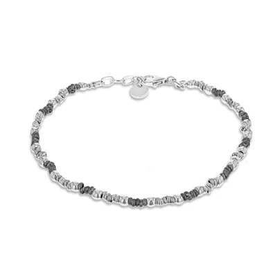 Immagine di Tuscany Silver Bracciale Unisex in Argento Sterling 925, 21.5 cm