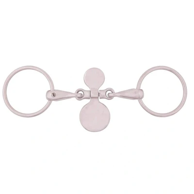 Immagine di BR Filetto Doppio Cucchiaio Rotto 18 mm 14,5 Grigio