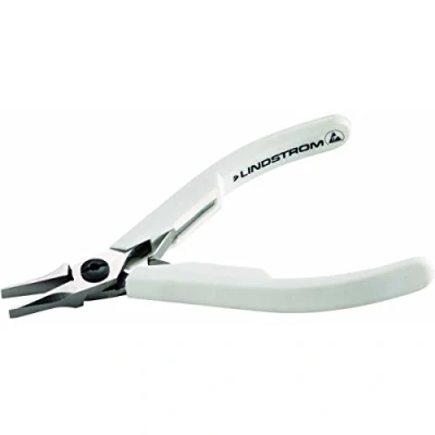 Immagine di Lindstrom 7490 Supreme pinze a testa piatta, bianco