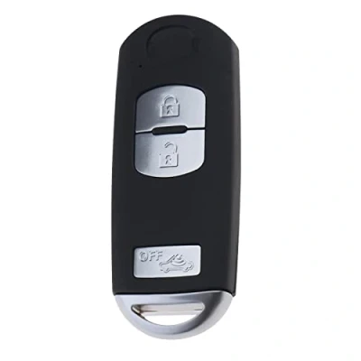 Immagine di SG Store Sostituzione Guscio Chiave Remota Per Auto A 3 Pulsanti Compatibile con Mazda CX 5 6 Tourer MX Custodia Portachiavi Nera 85x30x19mm