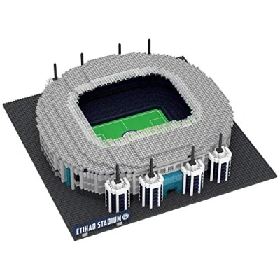 Immagine di Foco Set per la costruzione in 3D di uno stadio calcio, giocattolo costruzione, BRXLZ, PZEP3DSTADMAN, Manchester City F.C.