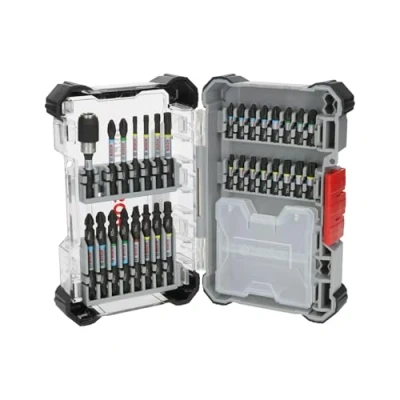 Immagine di Bosch Accessories 2608522366 Kit inserti 31 parti Croce Phillips, Pozidriv, Profilo a T incl. porta
