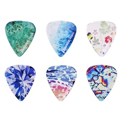 Immagine di Ibanez KALEIDO PCP14H C1 Set di 6 plettri in materiale Copolyester Heavy
