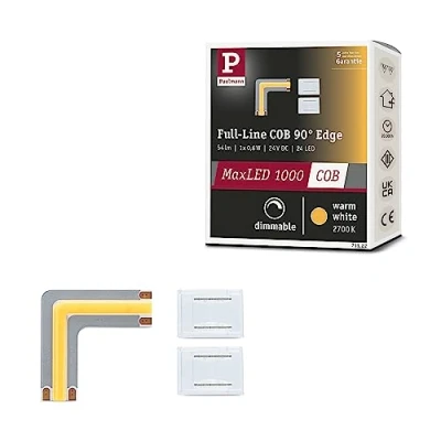 Immagine di Paulmann 71122 Connettore angolare 90 24 V (L x L A) 30 10 1.6 mm 1 pz.