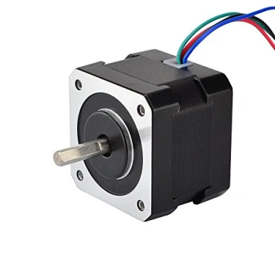 Immagine di STEPPERONLINE Nema17 Motore passo 26Ncm 1,8 deg 12V 0,4A con 1 metro cavo e connettore per stampanti 3D CNC robot