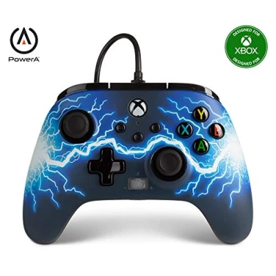 Immagine di Controller cablato avanzato PowerA per Xbox Series XS Fulmine