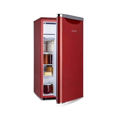 Immagine di KLARSTEIN Yummy Frigorifero con comparto congelatore, refrigerante: R600a, 42 dB, 1 x ripiano a griglia, incl. vassoio raccogligocce, 90 L, congelatore: 8 litri, frigorifero: rosso