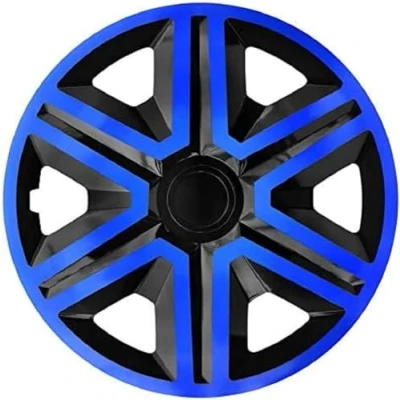 Immagine di Set di 4 copricerchi Action nero/blu 15 pollici