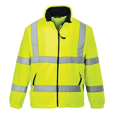 Immagine di Portwest F300YERL Pile con Fodera in Rete ad Alta Visibilità, Giallo, L