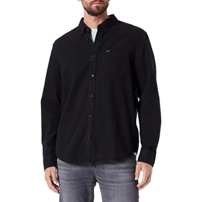 Immagine di Lee Button DOWN Camicia, Uomo, Taglia: 40, Black