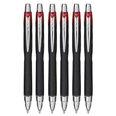 Immagine di Uni Ball SXN 210 Penna a sfera retrattile, punta larga da 1 mm e tratto 0,45 mm, impermeabile, resistente alla luce, asciugatura rapida, inchiostro pigmentato per scrittura 210,