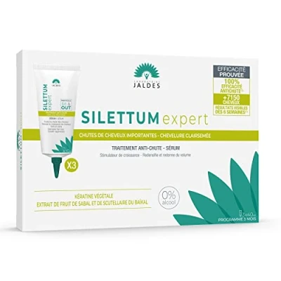 Immagine di SILETTUM EXPERT Siero Trattamento per la perdita dei capelli Confezione 3 provette da 40 ml