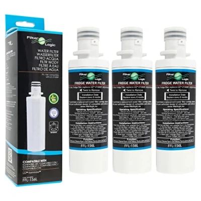 Immagine di FilterLogic FFL 156L 3x Filtro Acqua Frigorifero Compatibile con LG LT1000P ADQ747935 ADQ74793501