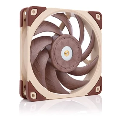 Immagine di Noctua NF A12x25 5V PWM, Ventola Silenziosa di Qualità Premium con Cavo Adattatore USB, 4 Pin, Versione da (120 mm, Marrone)