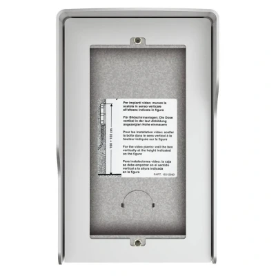 Immagine di Legrand 350621 Accessorio citofono Alloggiamento a parete Alluminio