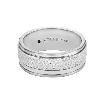 Immagine di Fossil KNOX Anello silvercoloured, Uomo, Taglia: 60, Silver coloured