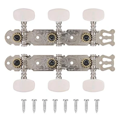 Immagine di Tomotato accordatura per Chitarra, 3L+3R Chitarra Classica Peg Accordatore Perno di Corde Tuning Pegs Teste della Macchina