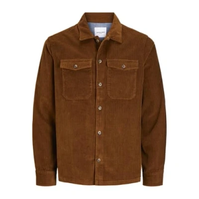 Immagine di JACK &amp; JONES Jjeeddie Corduroy Overshirt LS SN Camicia a Maniche Lunghe, Monks Robe, S Uomo