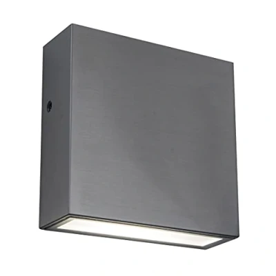 Immagine di Lutec GEMINI XF 6939412011875 Lampada da parete per esterni a LED 9.2 W acciaio inox