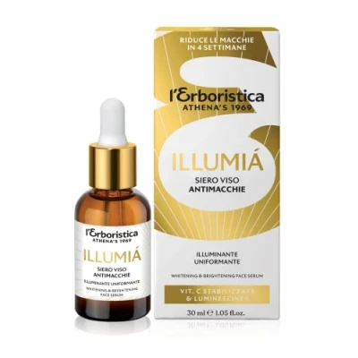 Immagine di L&#039;Erboristica Athena&#039;s Illumià Siero Viso Antimacchie Illuminante Uniformante con Vitamina C Stabilizzata e Luminescine 30 ml