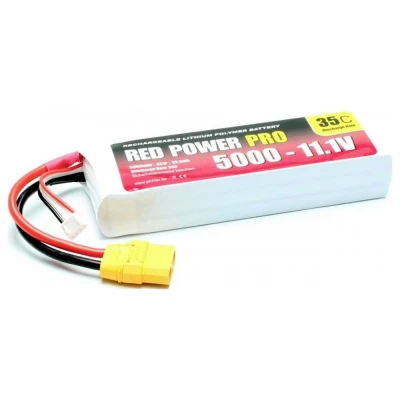 Immagine di Red Power Batteria ricaricabile LiPo 11.1 V 5000 mAh 35 C Softcase XT90
